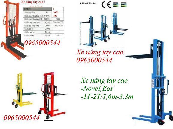 Xe nâng tay cao 1-1,5-2 Tấn